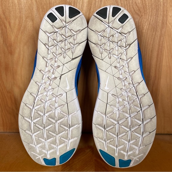 Womens 8.5 Nike Free RN Athletic Shoes Blue SEF0724 - Picture 7 of 8